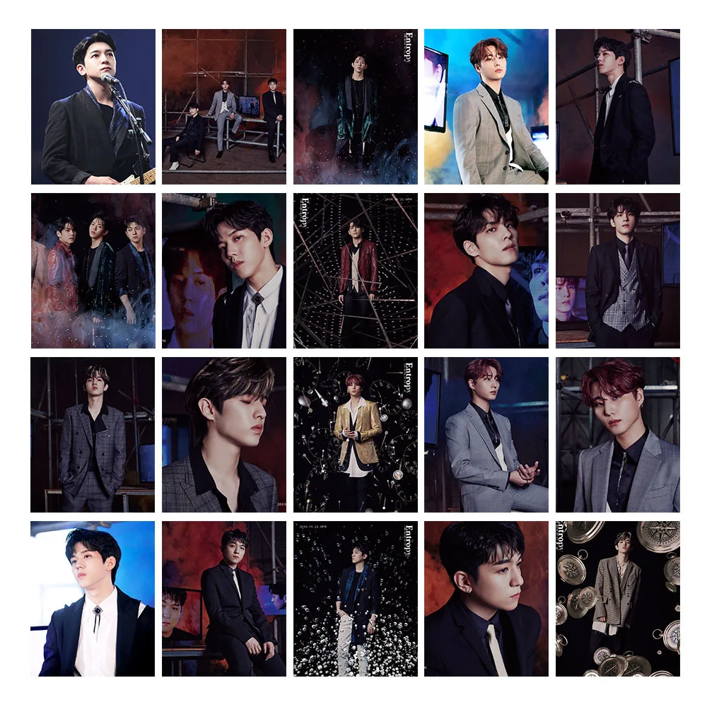 KPOP день 6 ломо карты Samll Фото поддержки звезды открытка поздравительная карта