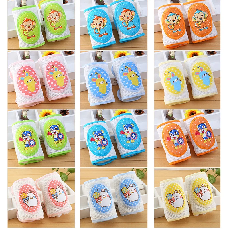 От 0 до 5 лет Детские сетчатые наколенники для ползания и безопасности летние