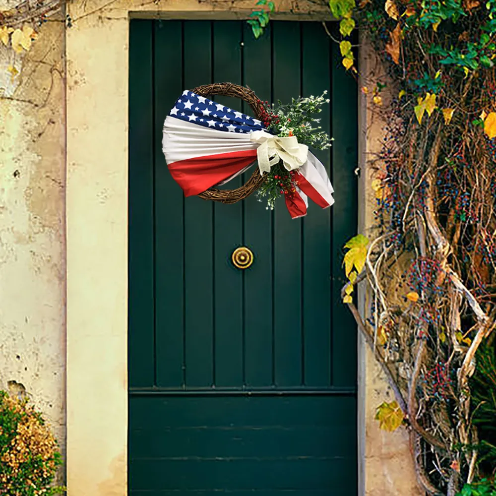 

Setting Props Independence Day American Flag Home Decoration Garland Scene Layout Flower-plastic Holiday Artificial Flower