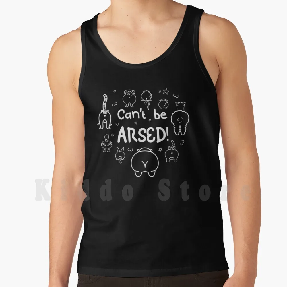 

Безрукавка cannot Be Arsed, жилет, 100% хлопковые пуговицы, пуговицы с животными, пуговицы с животными, забавные животные