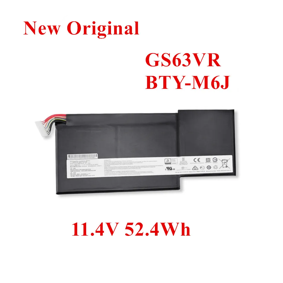 

Сменный литий-ионный аккумулятор для ноутбука msi GS63VR GS73VR, GS63, 11,4, в, Вт/ч, новый оригинальный
