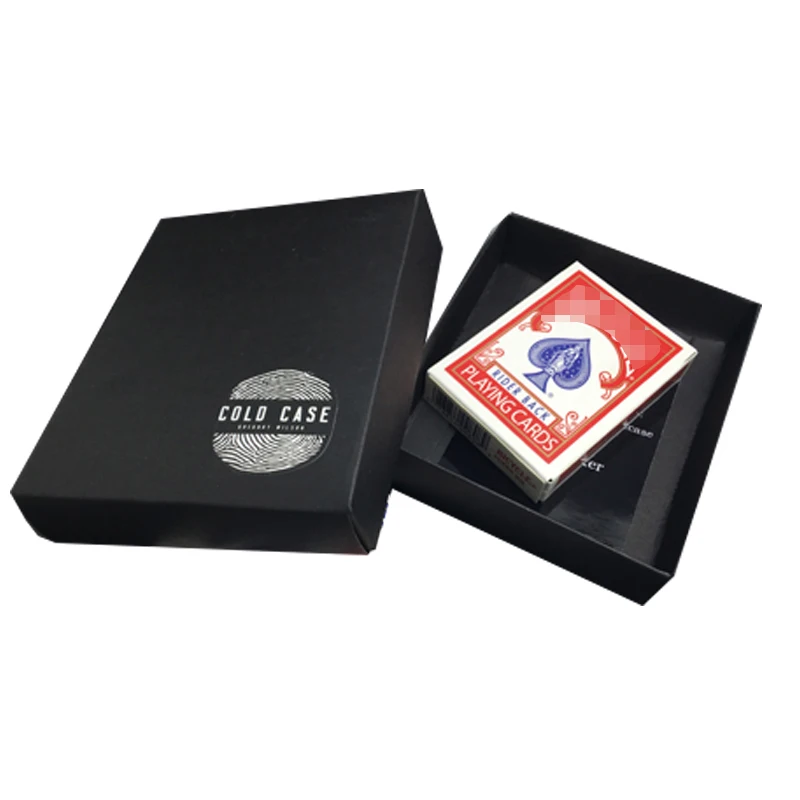 Cold Case (мерцающий и онлайн инструкции) от Грега Вильсона Magic Tricks (красный синий) Close