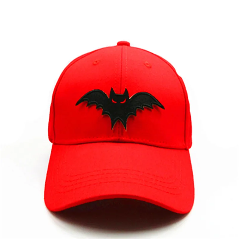 

2021 Bat Animal Embroidery Cotton Baseball Cap Hip-hop Cap Adjustable Snapback Hats for Men and Women 176