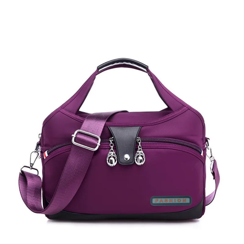 

2020 new fashion casual large capacity Oxford cloth portable single shoulder women's messenger bag female bag waterproof handbag