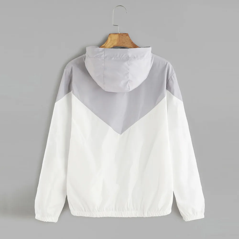 WOMAIL Женское пальто на молнии с капюшоном зимнее спортивное тонкое облегающее