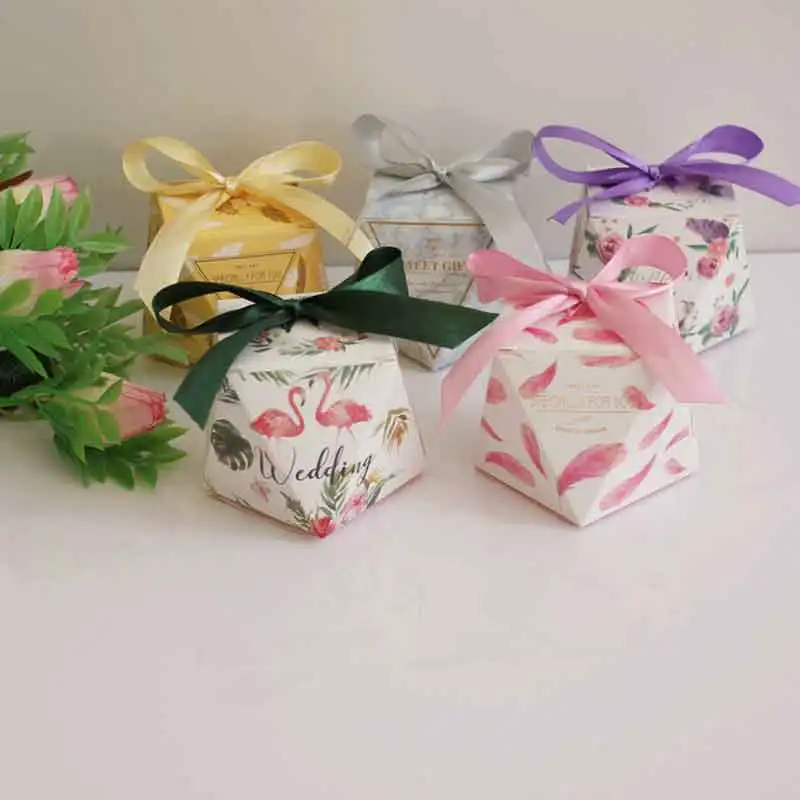 Многоцветная коробка для свадебных подарков милые подарочные коробки детских