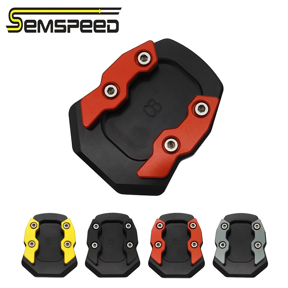 

For Honda CB500F CB500X CB/CB650F CBR250 CBR300 CBR500 CNC Motorcycle Side Stand Kickstand Enlarger Extension Support Plate Pads