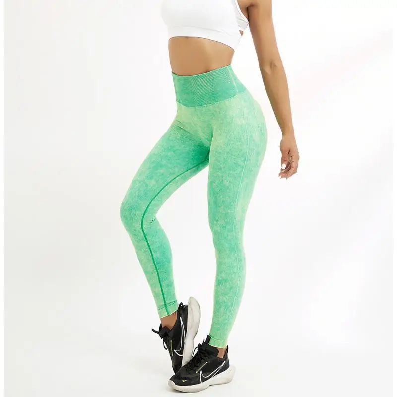 

NORMOV Women Yoga Pants New High-Waist Stretch Quick-Drying Slim-Fitting Hip Fitness Pants Breathable Gym Sport Trousers