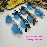 johnny depp night vision glasses man lemtosh polarized sunglasses woman protective gears drivers sun glasses goggles with box
