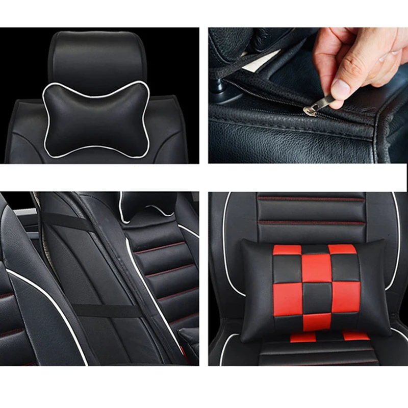 WLMWL универсальный кожаный чехол для сидений автомобиля Honda все модели CRV XRV Odyssey city