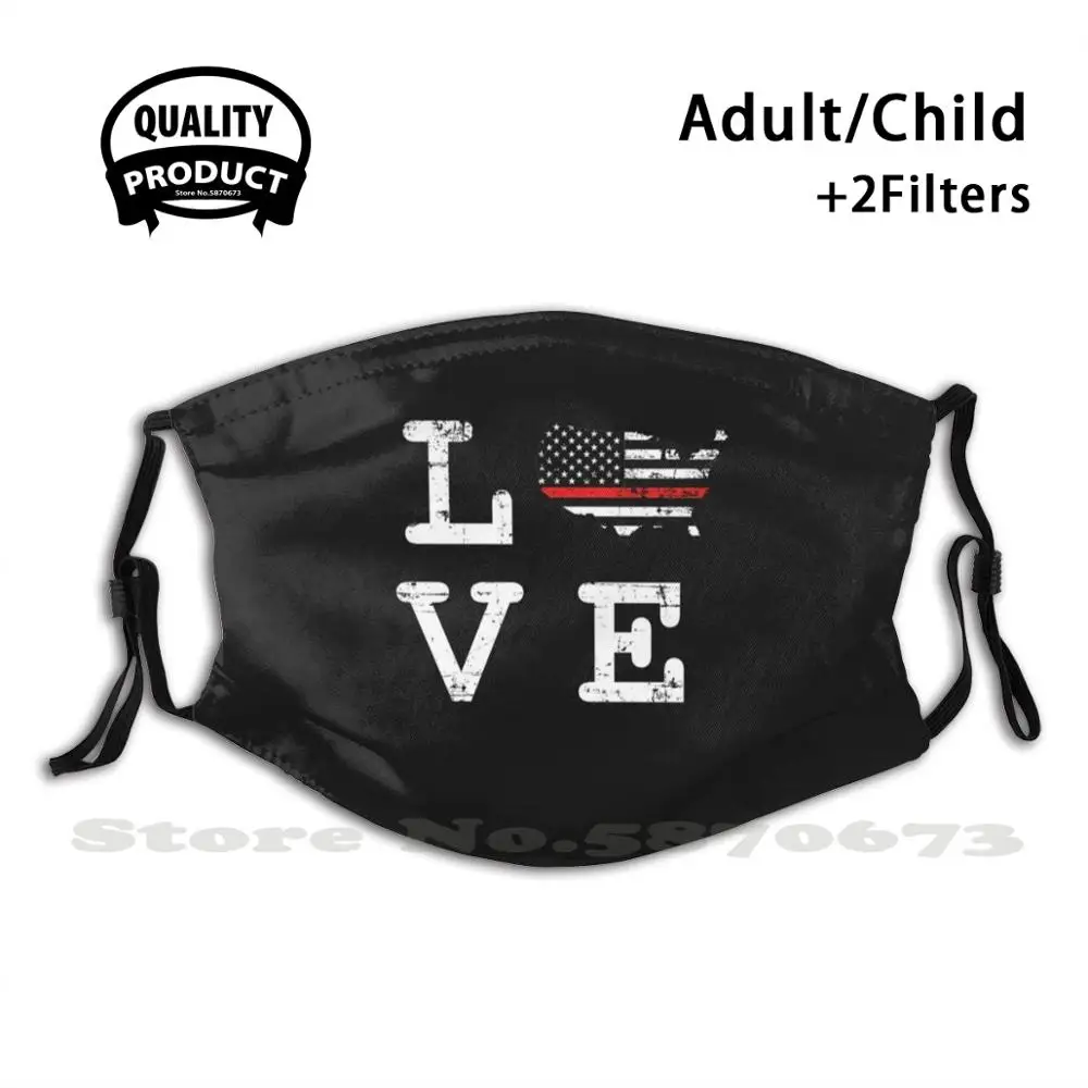 

Маска для лица многоразовая моющаяся с фильтром и красным флагом