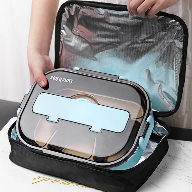 Ланч бокс для детей контейнер еды из нержавеющей стали 304 кухонный Герметичный