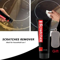 60ml stove scratch repair wax stove scratch remover ceramic iron pot repair agent caulk adhesives gift double sided dish cloth