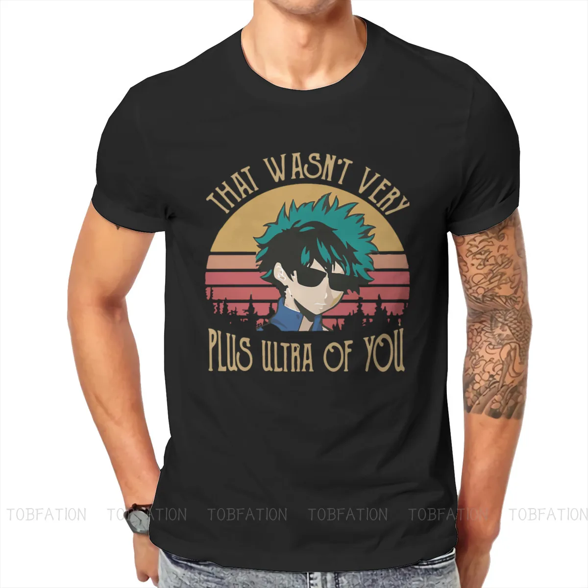 

That Wasn't Very Plus Ultra of You Deku TShirt For Male My Hero Academia Anime Camisetas Style T Shirt Homme Printed Fluffy