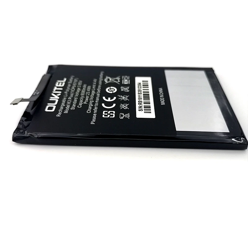 100% реальный 6000mAh K3 Аккумулятор для Oukitel PLUS мобильный телефон в наличии новая