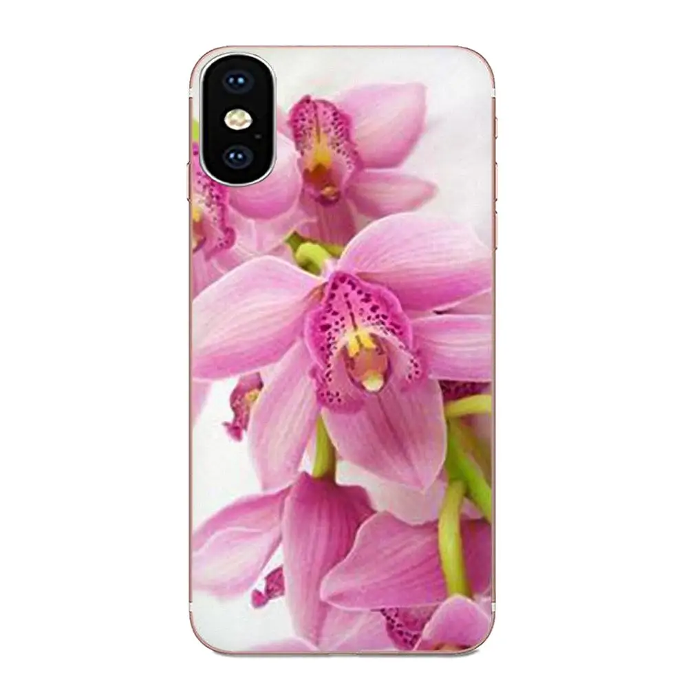 Orchid Flowers Colorful TPU Skin Case For Xiaomi Redmi Note 2 3 3S 4 4A 4X 5 5A 6 6A Pro Plus | Мобильные телефоны и