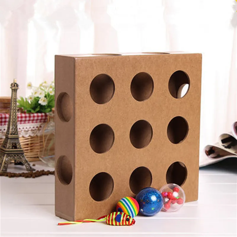 Товары для домашних животных интерактивный пазл игрушечная коробка кошки