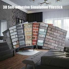 3D самоклеящаяся настенная плитка, самоклеящаяся плитка, водостойкая виниловая декоративная плитка для кухни, съемная домашняя плитка
