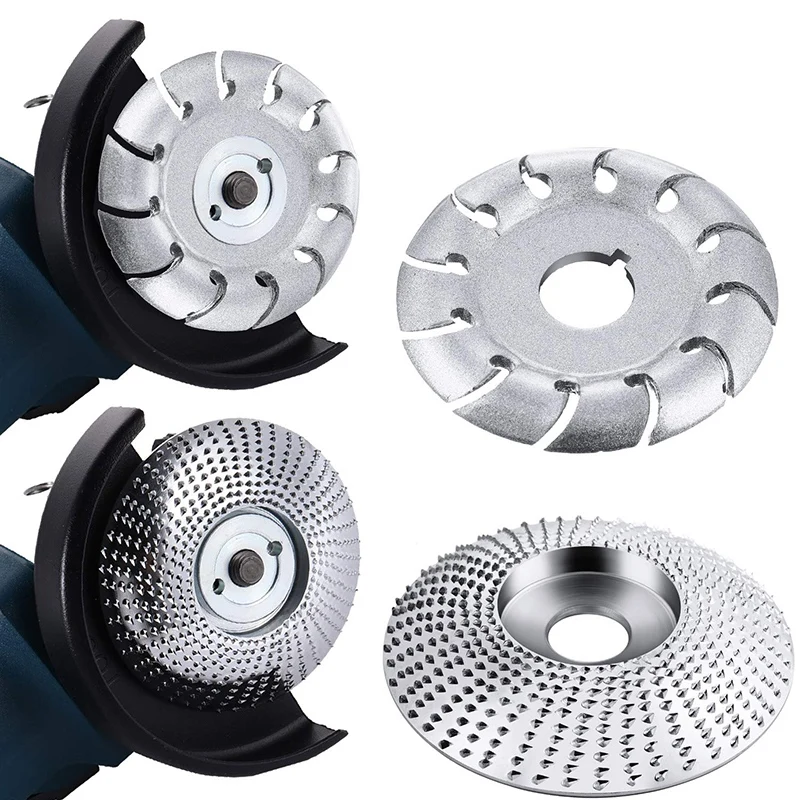 4 Угловая шлифовальная машина диск резьба по дереву моделирование полировка