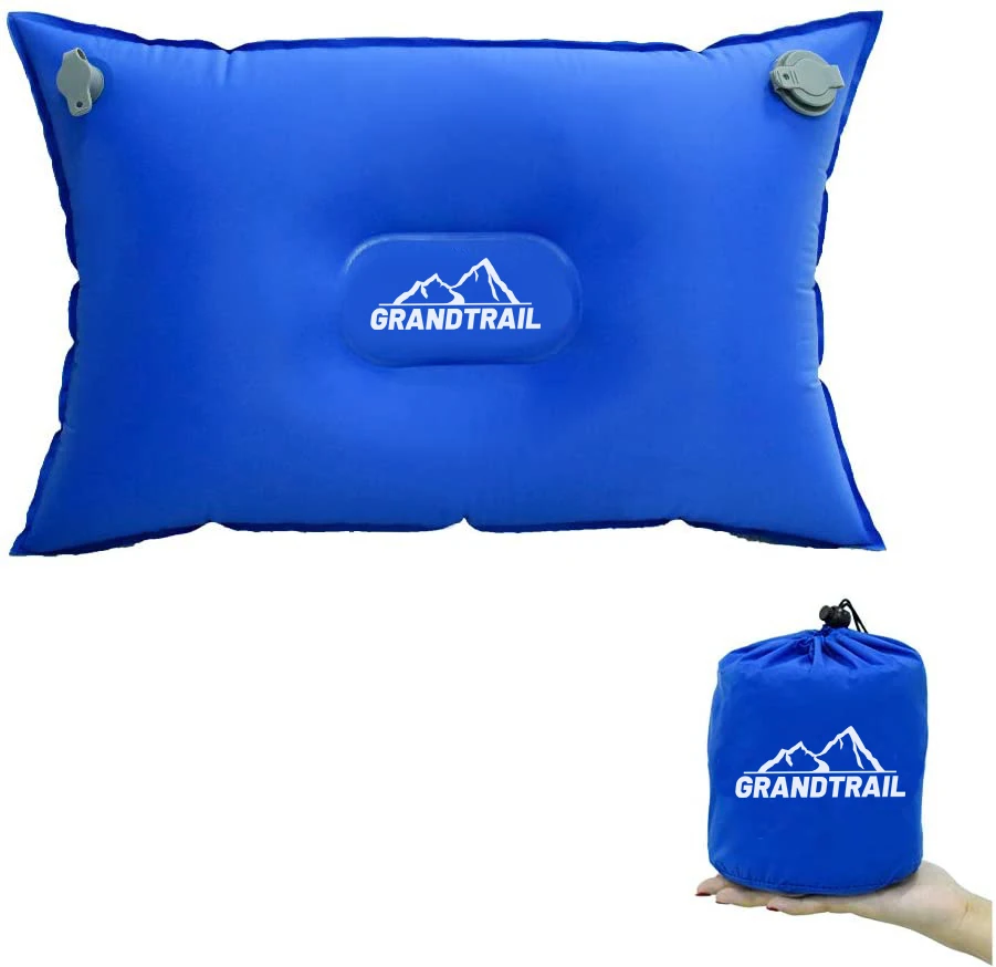 

GRANDTRAIL Compressible Self-Inflating Pillow for Air Camp Pad Inflation Camping Backpacking Hiking Travel