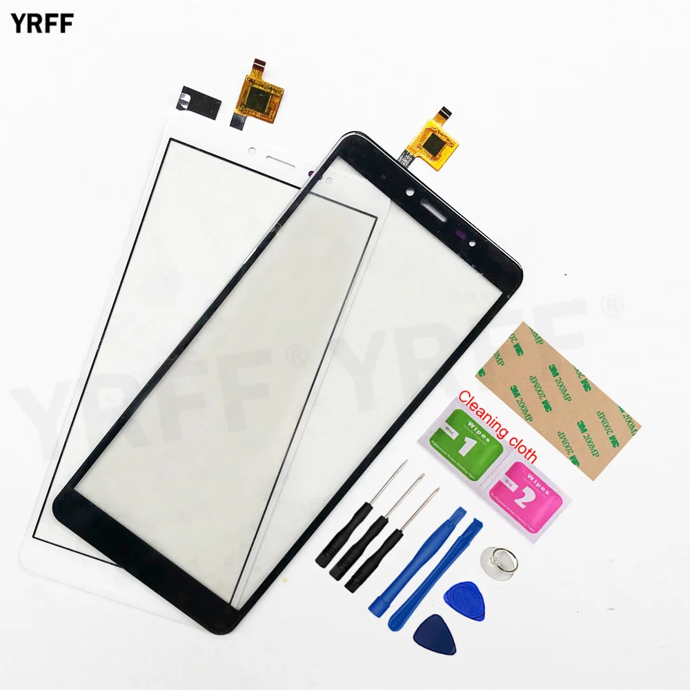 

For Tele2 Life Max Front Glass Touch Screen Digitizer Sensor Glass Panel Assembly Parts