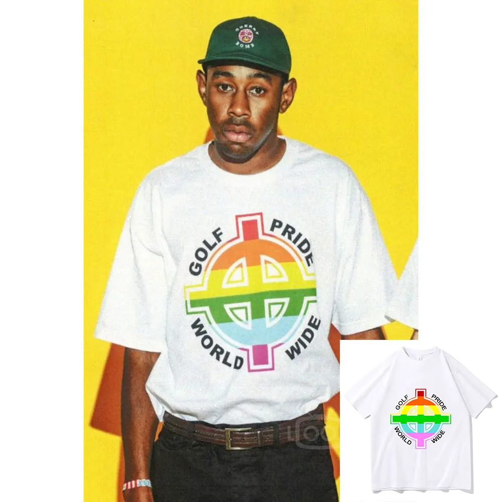 

Tyler The Creator Odd Future Wolf Gang Ofwgkta Skate Tshirt Men Women Trends In Europe and America T-shirt Fashion Street Tees