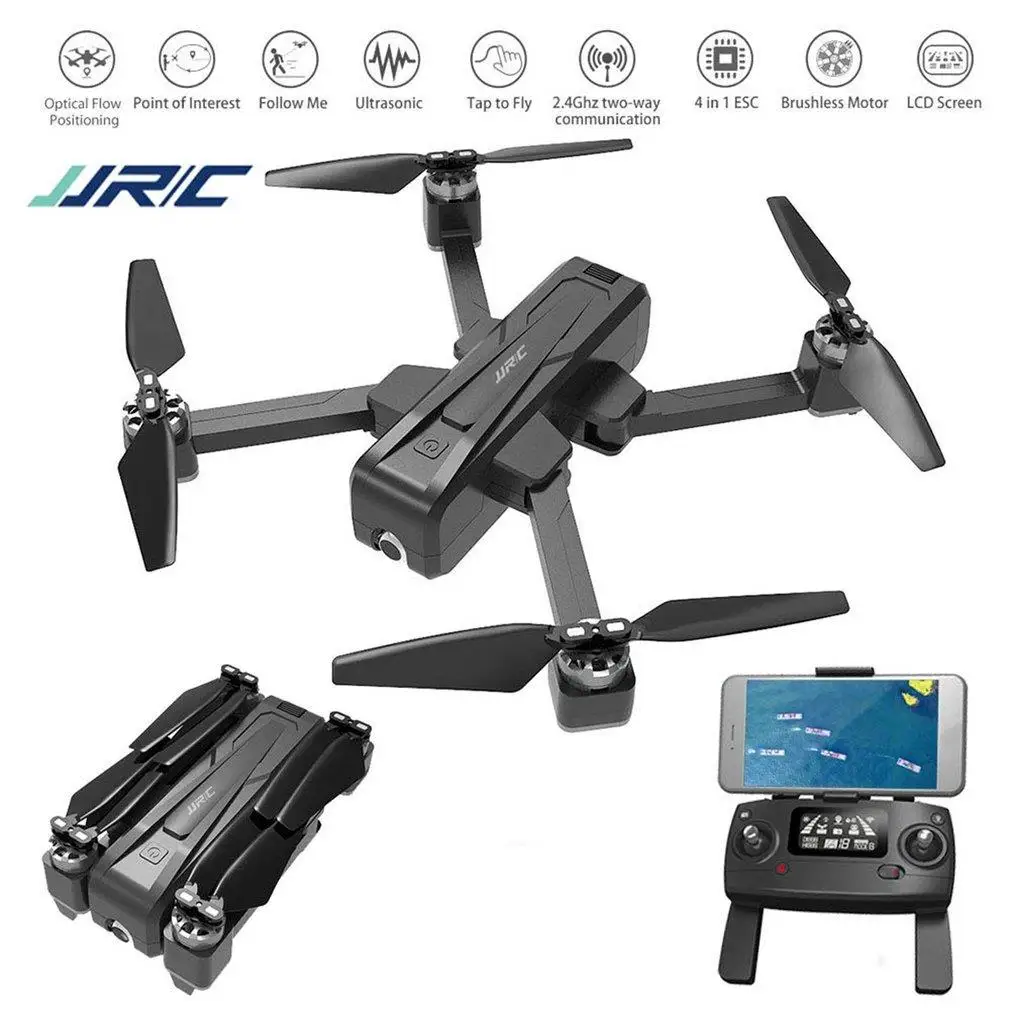 

JJRC X11 5G WIFI FPV с 2K камерой GPS 20 минут полета складной Дрон с дистанционным управлением Квадрокоптер RTF