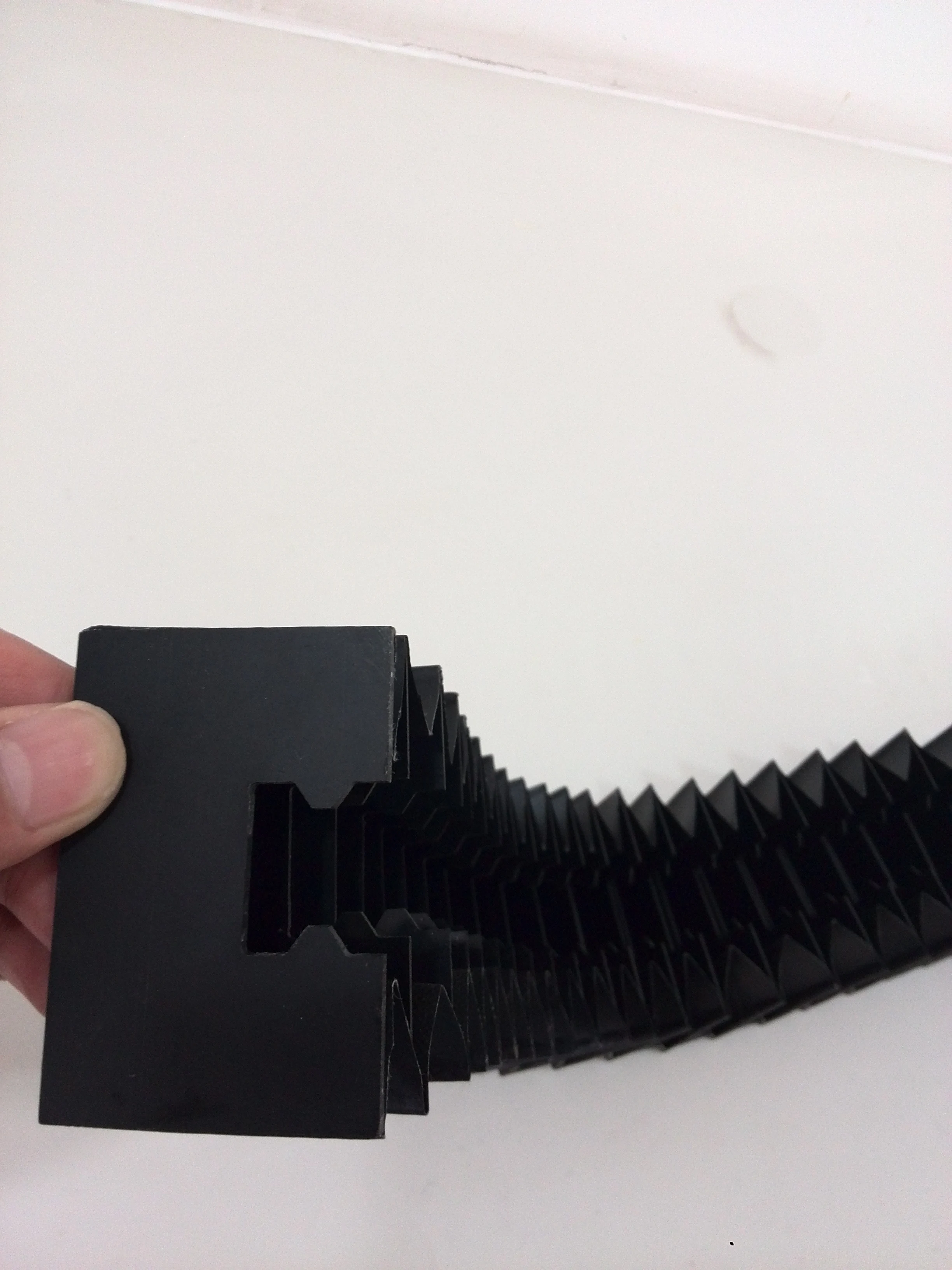 Защитные сильфонные направляющие 20 мм Длина 500 мм|cover for massage table|cover ipadcover view |