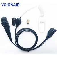 voionair air tube earpiece headset earphone speaker mic ptt for airbus eads thr9 thr9i th9 radio