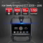 Автомагнитола для Geely Emgrand EC7, 2 + 32 ГБ, Android 11, мультимедийный проигрыватель, GPS-навигация, для Geely Emgrand EC7 2007-2016, RDS, Wi-Fi, видеовыход