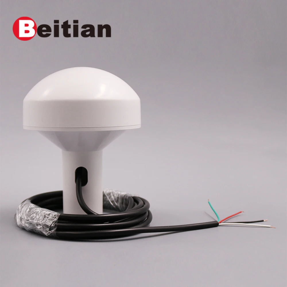 BEITIAN 3 0 m 4 кабель: Красный VCC зеленый RX белый TX Черный GND 5 V RS 232 уровень 95*95*125 мм GPS