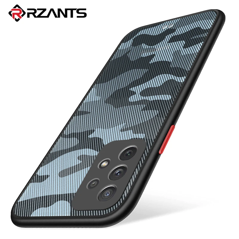 

Rzants For Samsung Galaxy A52 A72 A32 4G 5G Case Soft Matte Casing [Camouflage] Shockproof Slim Thin 0.3MM Cover