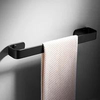 bathroom hardware towel holders rackbars wall mounted bath accessories shoe shelf nail punched aluminium blackwhite 20 50cm