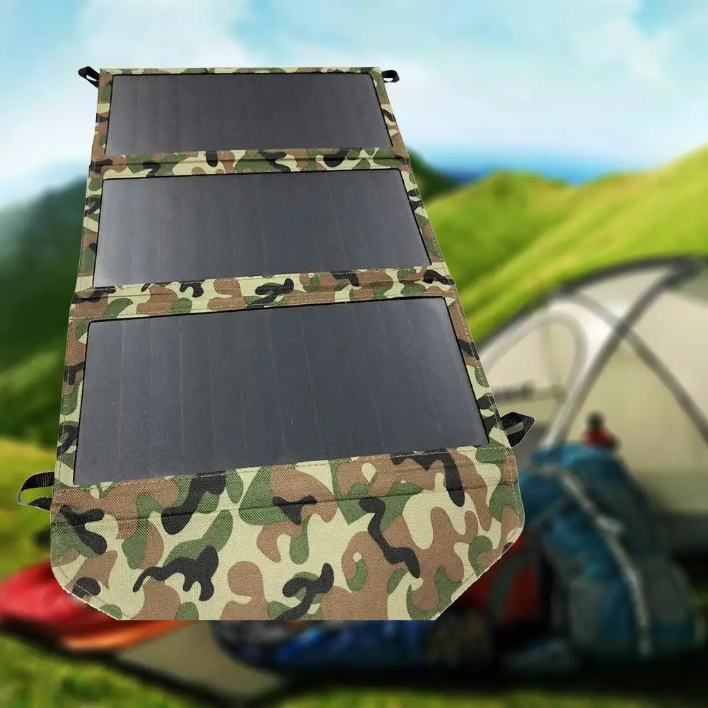 Водонепроницаемый 20 Вт складной чехол с солнечными панелями зарядное устройство