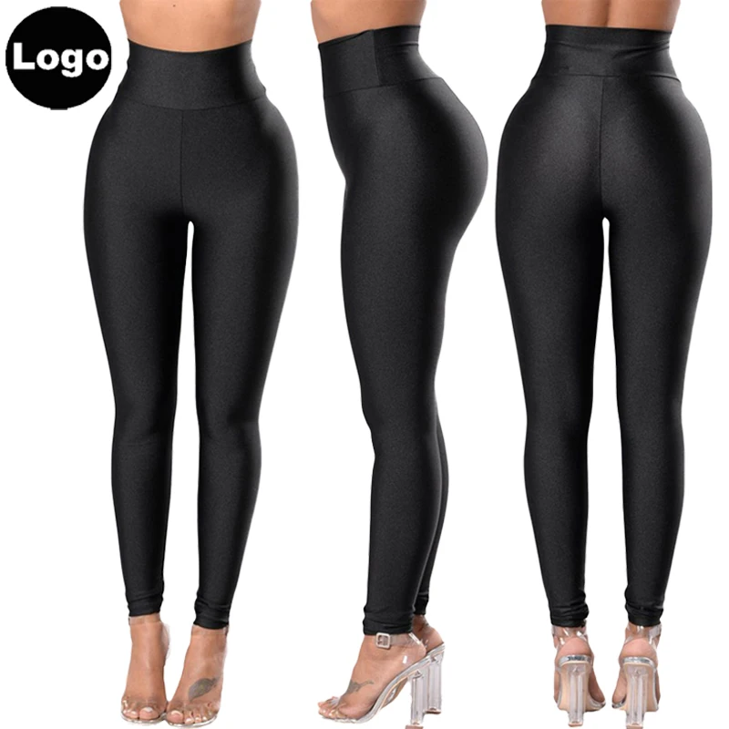 

Fashion New Style Black High Waisted Tight Seamless Yoga Leggings For Women