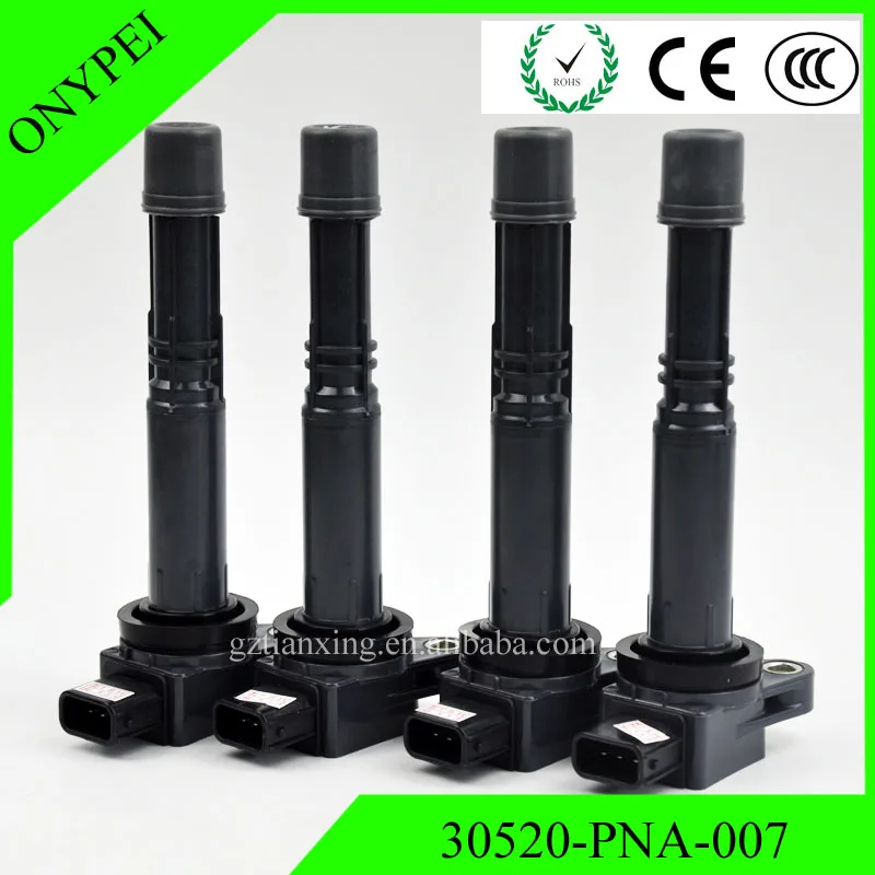 4 шт. 30520PNA007 Высококачественная Катушка зажигания для автомобиля 30520 PNA 007 Honda Accord