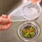 100Pcs раковина фильтра сумки одноразовые Кухня фильтр для слива воды мешок раковина мешок-сито Кухня сети фильтра воды мойка мусора мешок для мусора