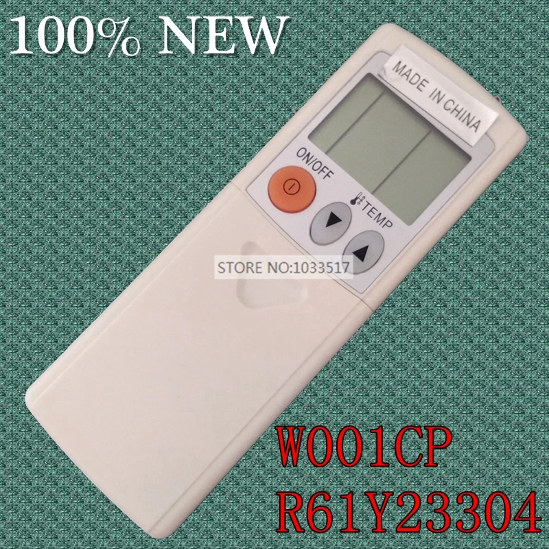 

100% New remote control for mitsubishi air conditioner W001CP R61Y23304