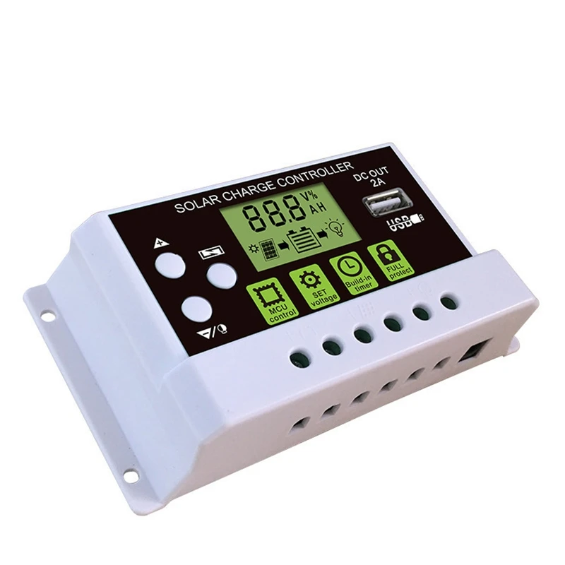 

10A Solar Charge Controller 12V24V Car, Solar Charge Regulator