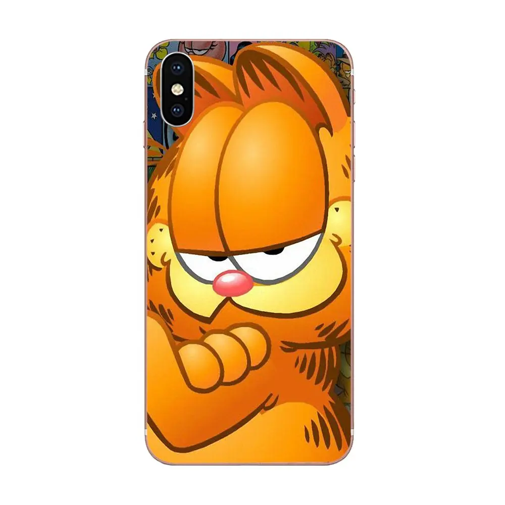 Soft TPU Capa Case For Xiaomi Redmi Mi 4 7A 9T K20 CC9 CC9e Note 7 9 Y3 SE Pro Prime Go Play Garfield | Мобильные телефоны и