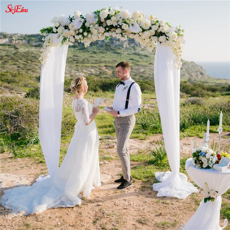 48/72 см * 10 м кристально чистая тюль рулон органзы Ткань для Свадебная вечеринка DIY