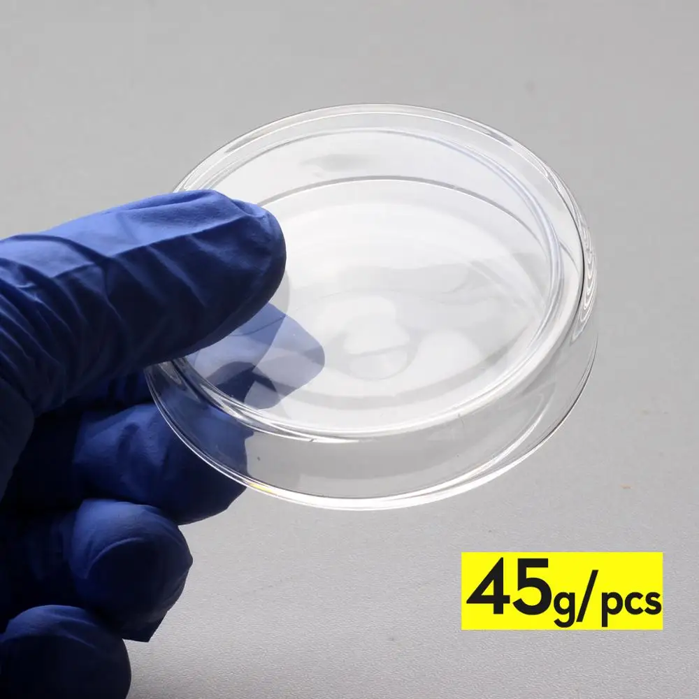 10 шт. 60 мм Стеклянная Чаша Петри бактериальная культивационная чаша