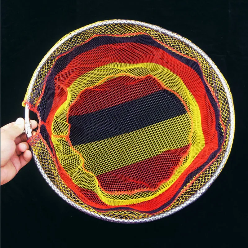 Новые складные рыболовные сети с головкой для глубины аксессуары