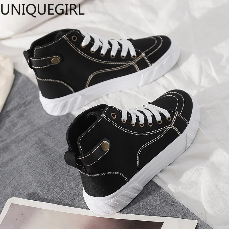 2019 г. Новая Осенняя парусиновая обувь женская трендовая Спортивная повседневная