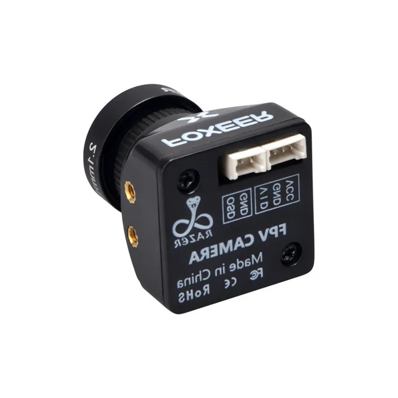 

FOXEER Razer MINI 1200TVL 1/3 CMOS 2.1mm lens 4:3/16:9 NTSC/PAL Switchable FPV Camera For RC FPV Racing Drone Upgrade version
