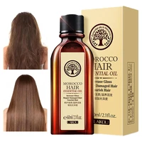 moroccan hair care essential oils repair nourish prevent split ends resist dryness shiny and smooth disposable hair care 60ml