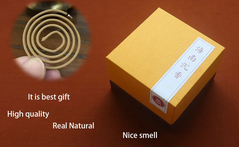 Новое качество натуральный HaiNan Китай oud деревянная катушка благовония медный держатель благовоний горелка aloeswood благовония Домашний аромат свежий аромат