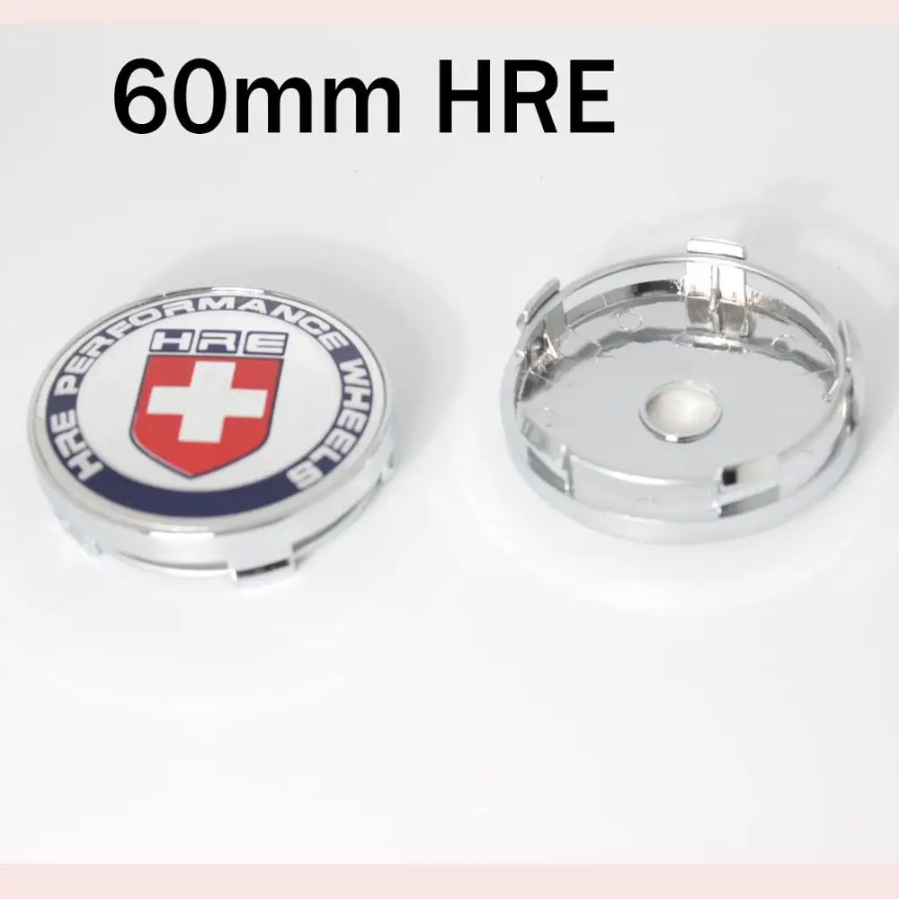 

4pcs 60mm HRE wheel cap Car Rim Hub Cap Wheel Hub Center Cap
