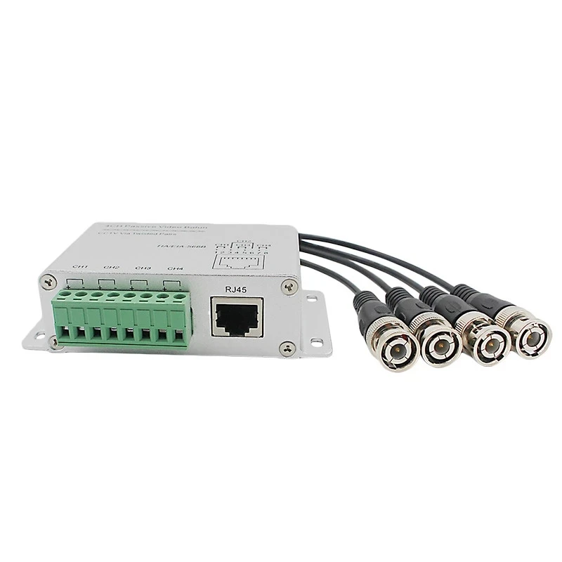 4/8 канал Пассивный CCTV передатчик видео балун BNC штекер для UTP Rj45 Cat5 4 CH Видео