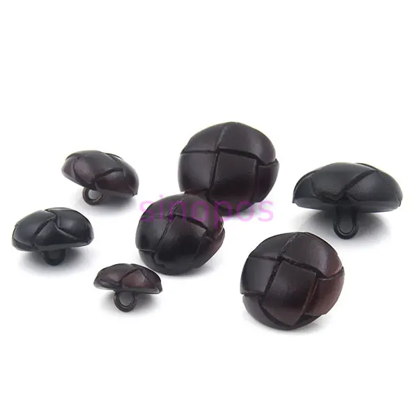 Кожаные пуговицы для шубы ручной работы аксессуары шитья своими руками